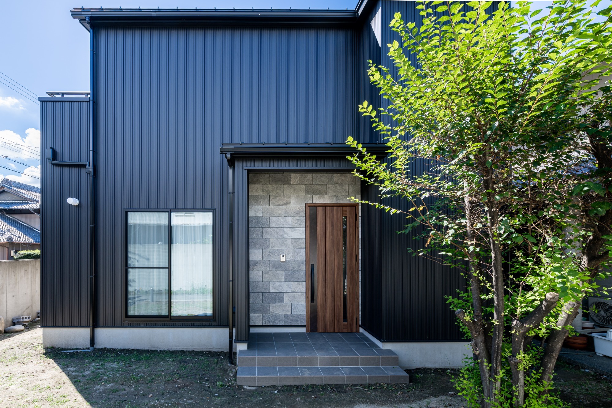 本巣郡 新築住宅のエクステリア