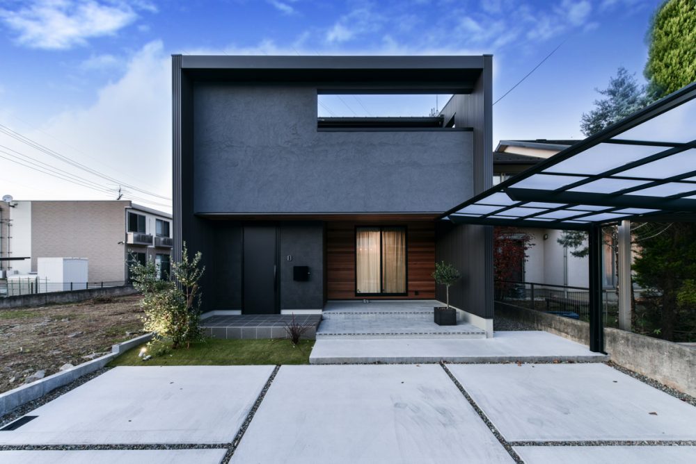 新築住宅のエクステリア